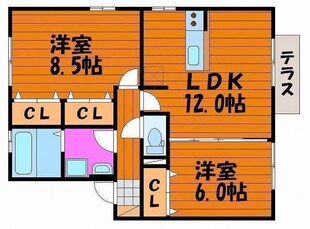 サンセリテＩＴＡＮＯ　Ｃ棟の物件間取画像